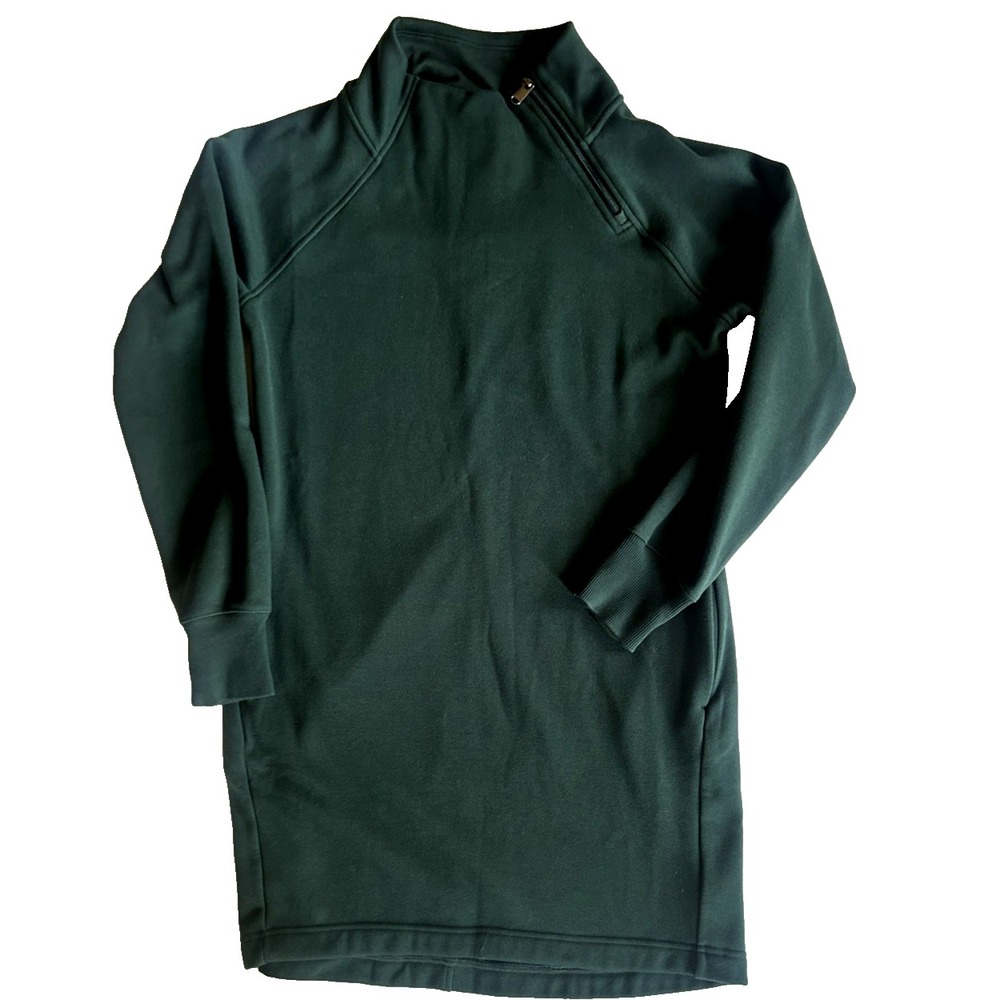 Athleta Athlesure Luxe Utility Chic Effortless Sport Dress Green Size M